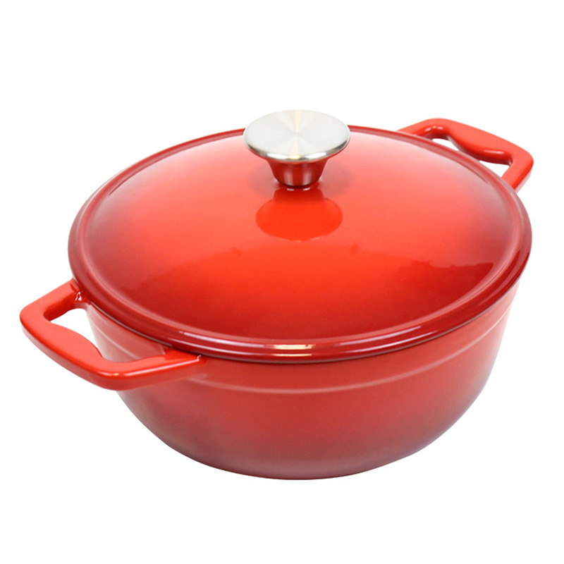 YFPRX23001 Cast iron enamel casserole