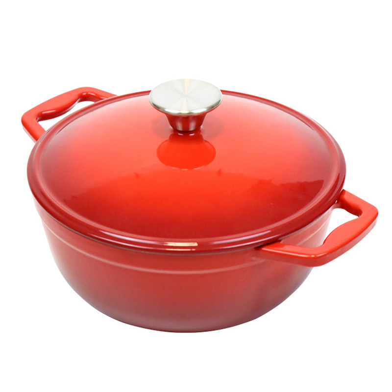 YFPRX23001 Cast iron enamel casserole